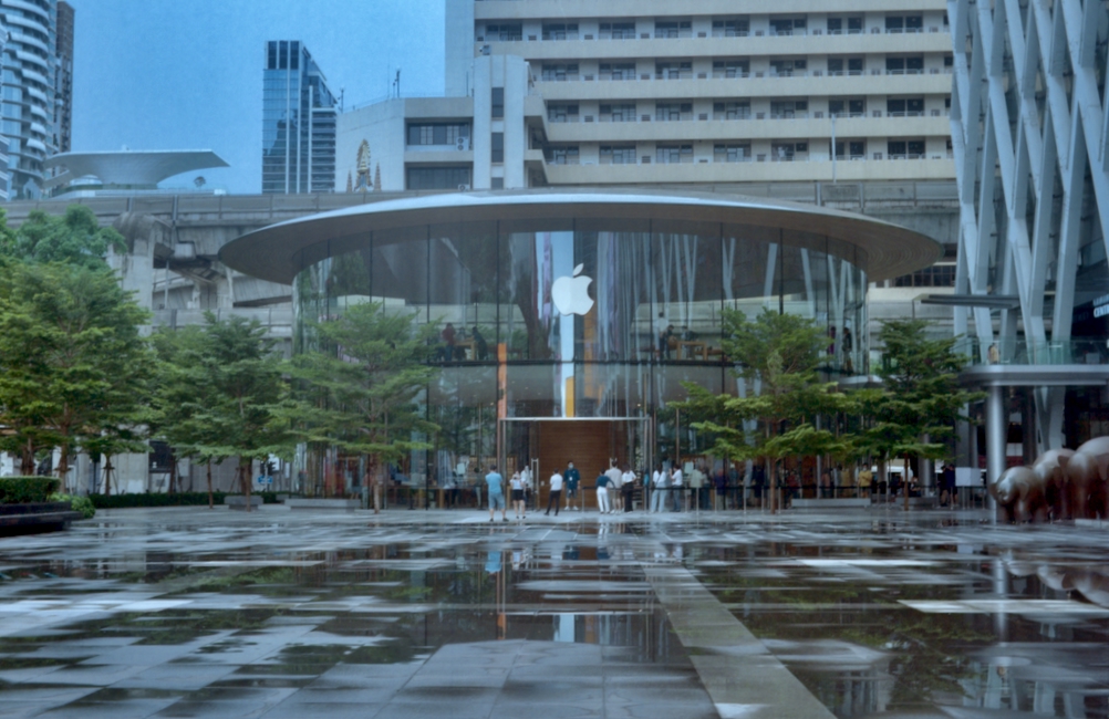 Apple Store - on film