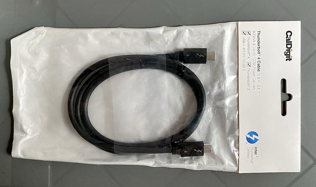 CalDigit Thunderbolt Cable