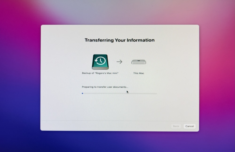 transferring data