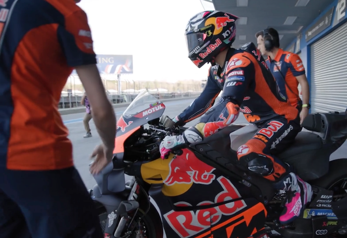 MotoGP testing