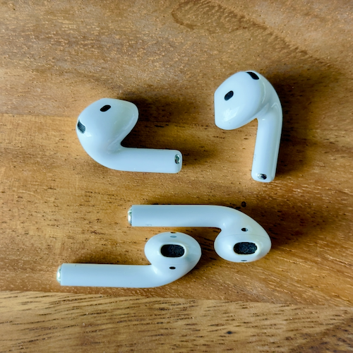 AirPods old and new