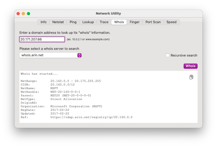 Network Utility