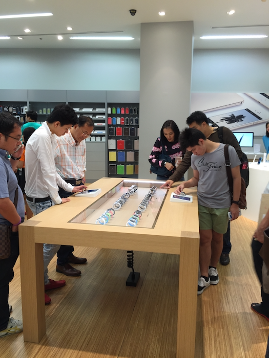 Apple Watch release in Bangkok