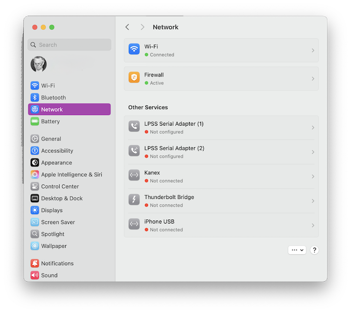 ethernet on the MacBook Pro