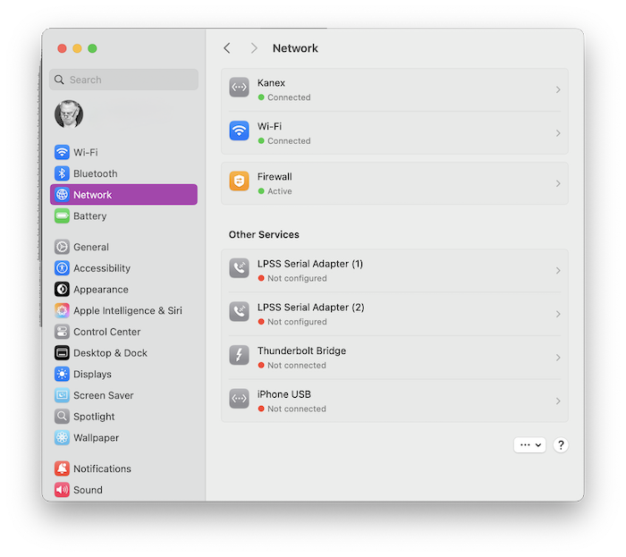 ethernet on the MacBook Pro
