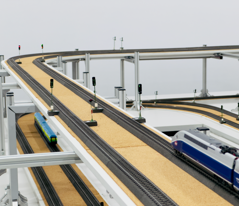 initial model layout