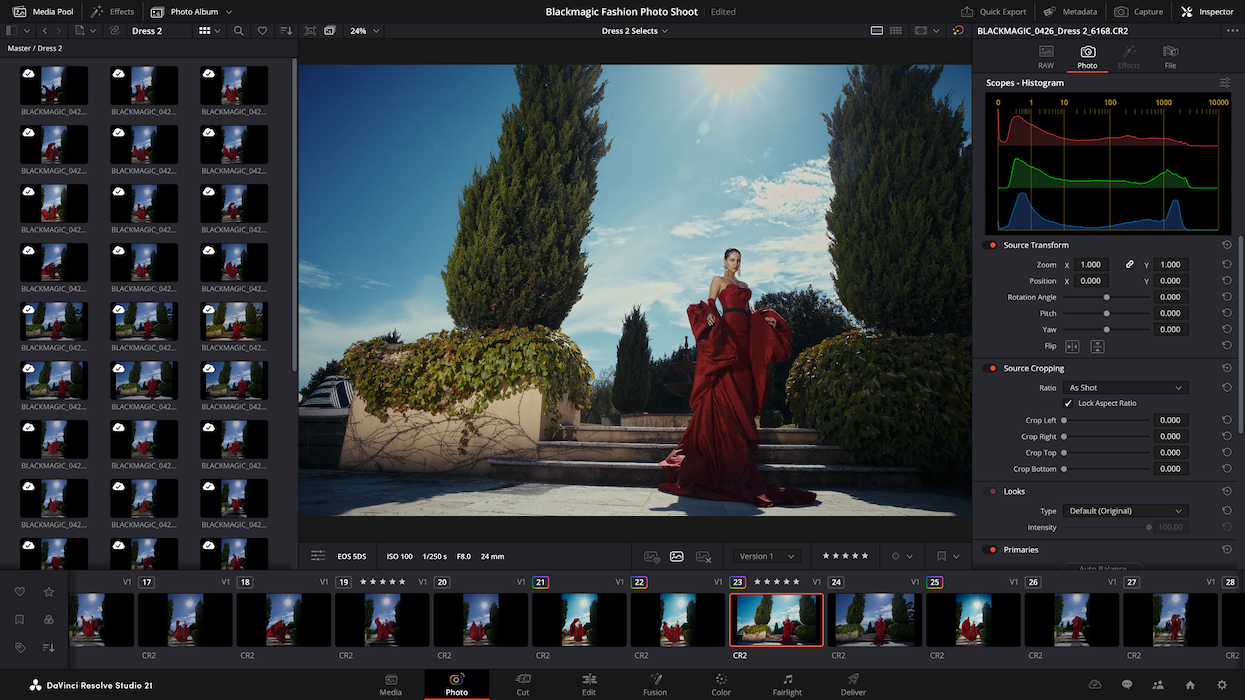 Da Vinci Resolve 21