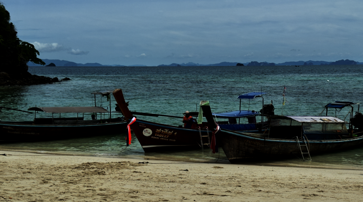 boats by the sea
