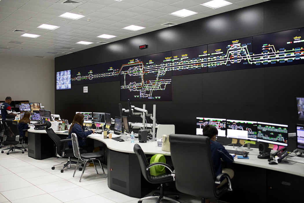 Metro control room