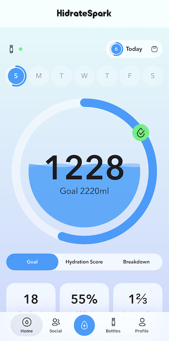 HidrateSpark app