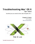 Troubleshooting Mac OS X