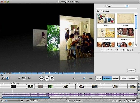 imovie screen