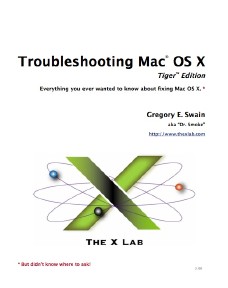 Troubleshooting OS X