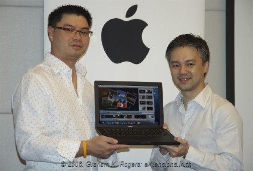 MacBook briefing: Therdsak and Tony Li