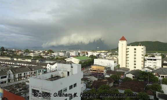 Songkhla - approaching rain