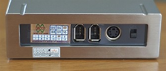 LaCie hard disk - rear