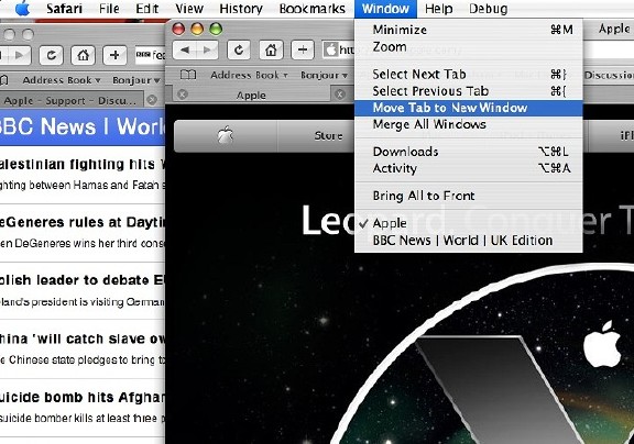 Safari beta