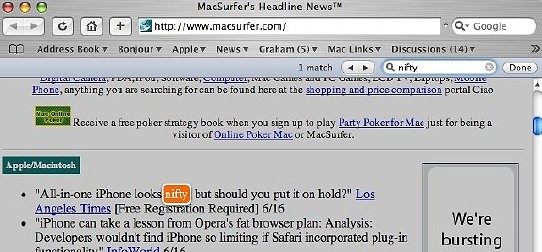 Safari beta