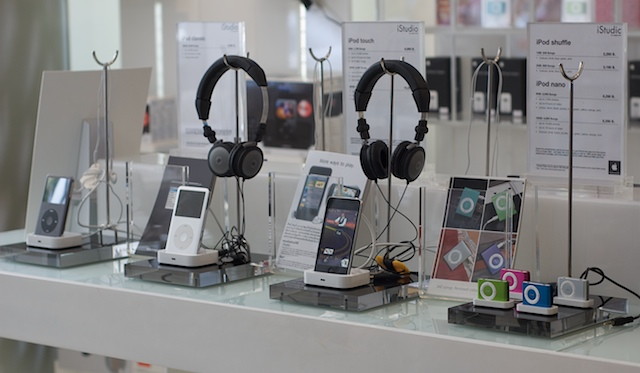 ipod display