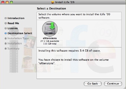 iLife install