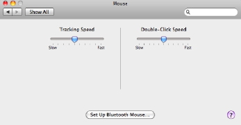 mouse preferences