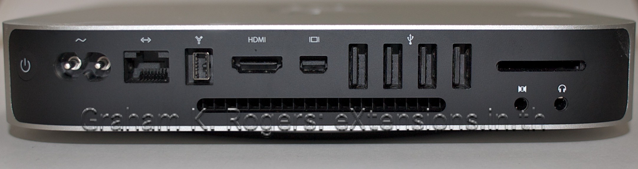 Mac mini ports