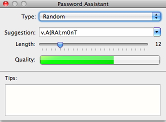 password utility