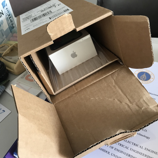 iPhone X in my office