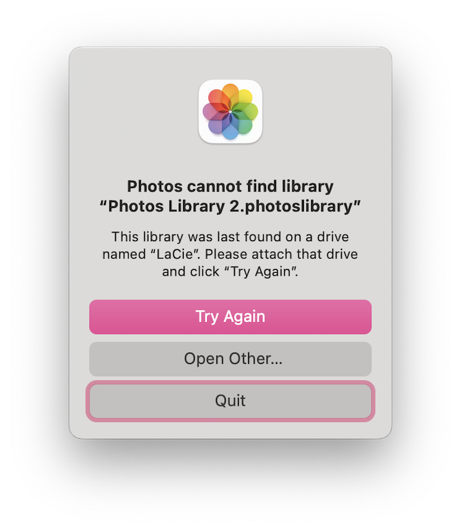 Restarting Photos