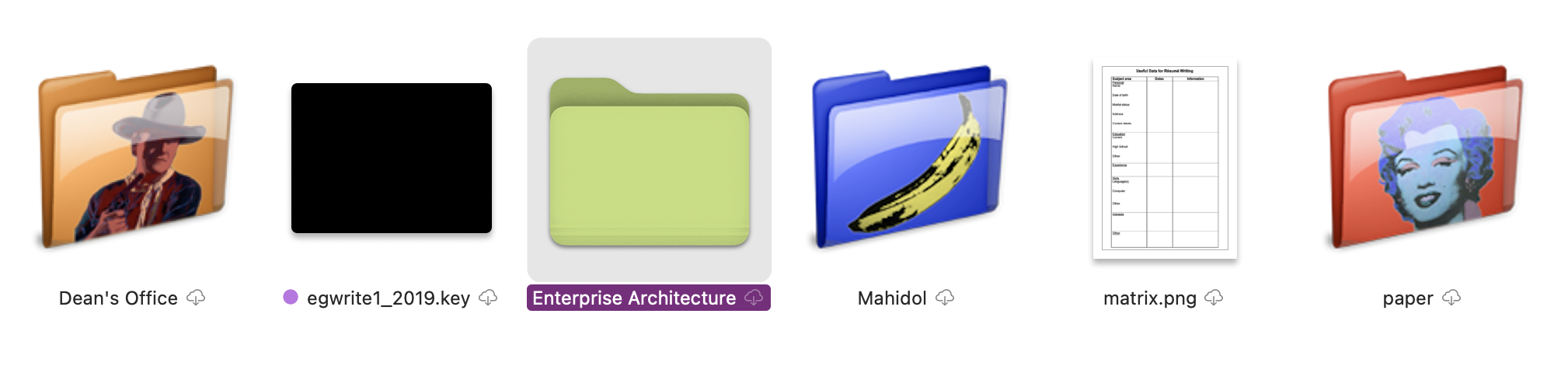 folders