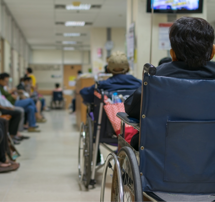 wheelchairs use in hospitals