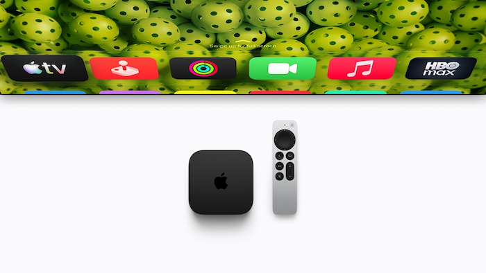 Apple TV 4K featuring Siri AI