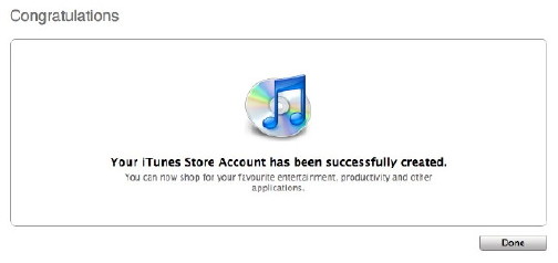login screen