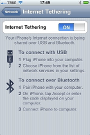 tethering
